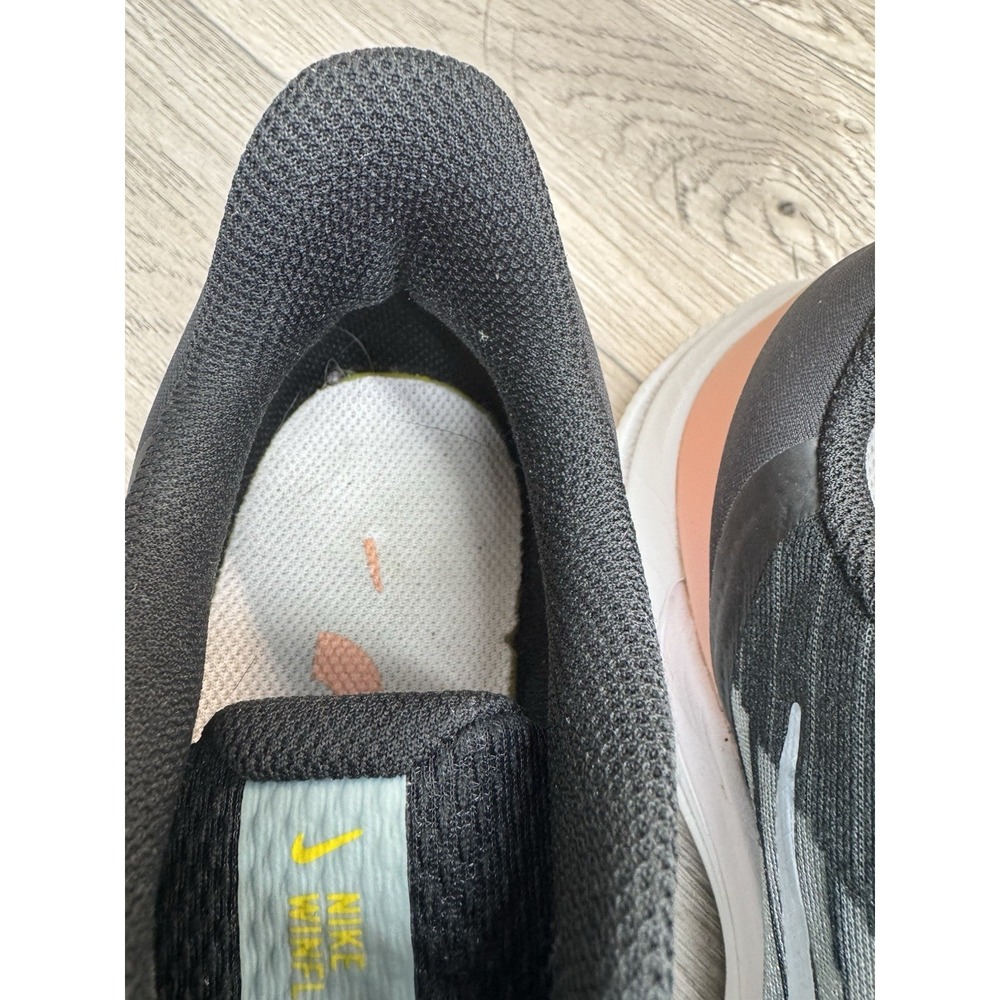 Nike Air Winflo 9 Black Running Shoes Athletic Sneakers DD8686-004 Womens 8 - Picture 8 of 13